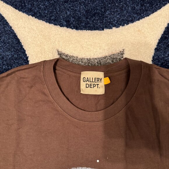 Gallery Dept Brown Twighlight Zone Art That Kills Tee Mens Size Large - Picture 2 of 3